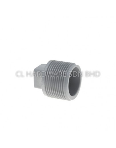 1 1/4" PVC SWV PLUG (BS4346) [BBB]