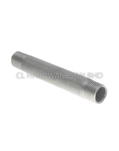 1" X 600MM SS304 THREADED PIPE