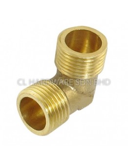 25MM X 3/4" P.A. BRASS MALE ELBOW