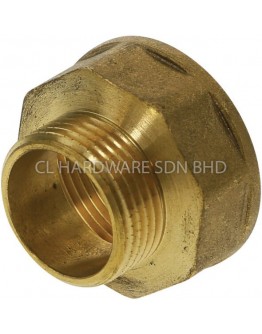 25MM X 1" P.A. BRASS MALE SOCKET