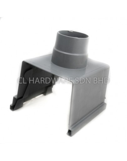 F300 4" SPOUTHEAD FIN (WHITE)