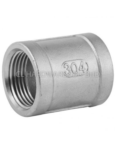1 1/4" SS304 SOCKET (HALF THREAD) [FKK]