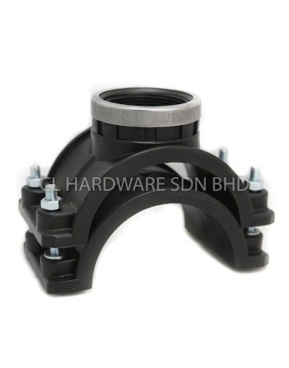 110MM X 1" HDPE CLAMP SADDLE [PENGUIN]