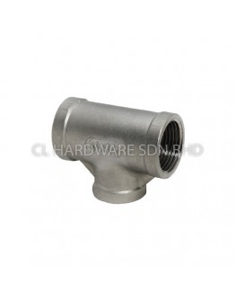 1 1/4" X 1" SS304 REDUCING TEE (NON SIRIM) [FKK]