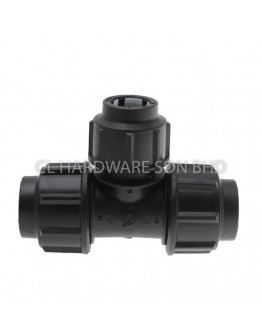 63MM X 50MM HDPE REDUCING TEE [PENGUIN]