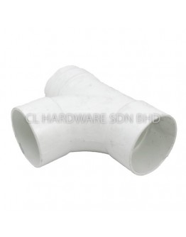 12" X 4" UPVC TEE [LESSO]