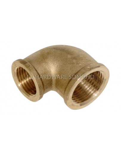 20MM X 16MM P.A. BRASS REDUCING ELBOW
