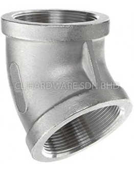 1" X 45° SS304 ELBOW (NON SIRIM) [FKK]
