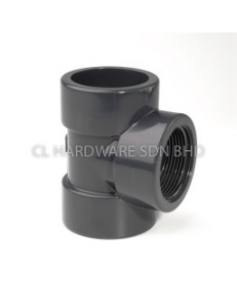 1" X 1/2" ACETAL REDUCING TEE