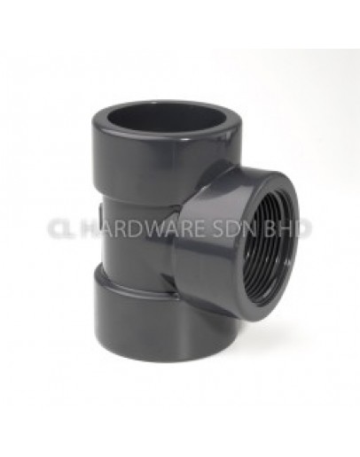 1" X 3/4" ACETAL REDUCING TEE