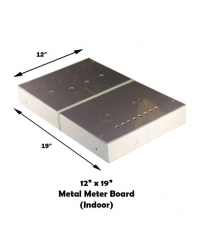 12" X 19" 3PHASE METER BOARD