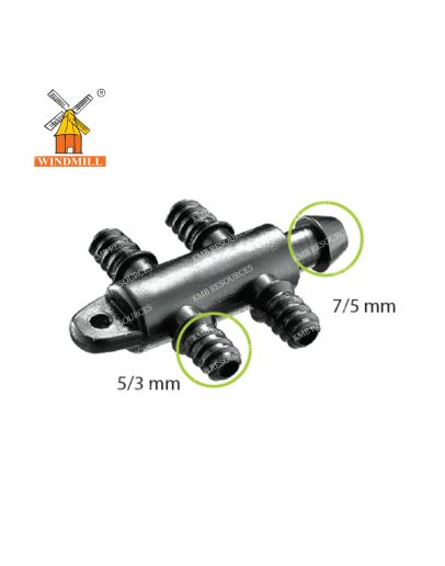 4MM 4 WAYS ADAPTOR [WINDMILL]