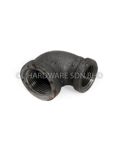 1" X 3/4" STEAM REDUCING ELBOW (BSEN10255) [FKK]