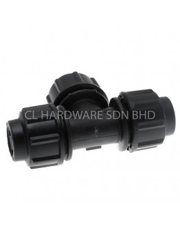 110MM X 110MM HDPE EQUAL TEE [PENGUIN]