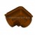 F370 SPHERE MITRE JOINT OUT (BROWN)