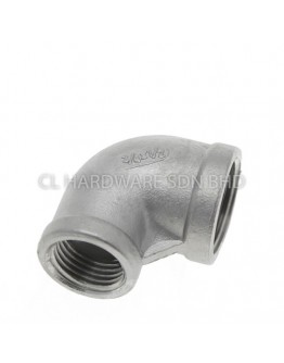 1 1/4" X 1" SS304 REDUCING ELBOW (NON SIRIM) [FKK]