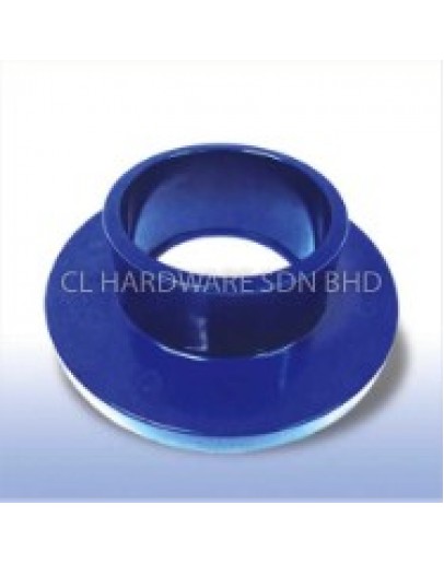 6" ABS FULL FLANGE UNDRILL (MS1419) [BBB]