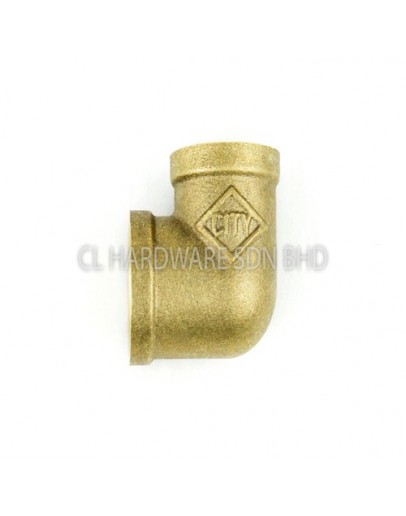 20MM P.A. BRASS ELBOW