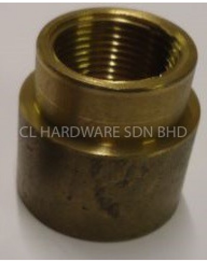 20MM X 16MM P.A. BRASS REDUCING SOCKET