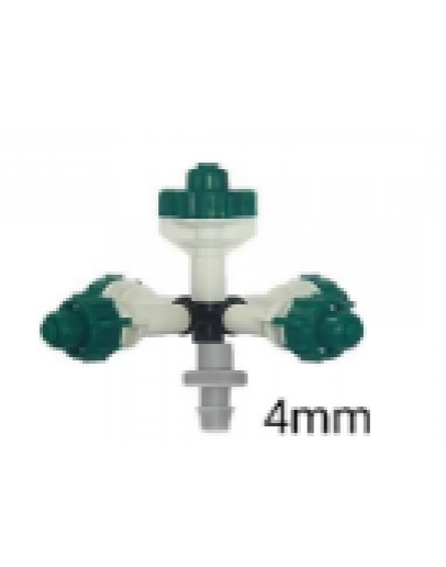 4MM 5 BRANCH FOGGER BARB [WINDMILL]