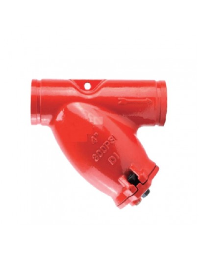 6" DUCTILE IRON GROOVED END Y-STRAINER [CNG]