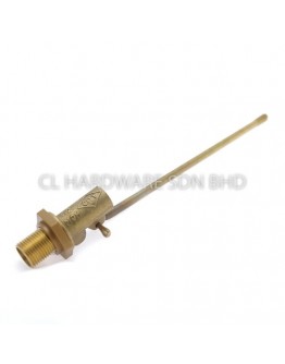 3/4" BRASS LIGHT DUTY BALL FLOAT VALVE [CITY]