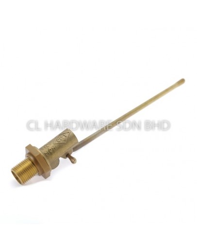 1/2" BRASS LIGHT DUTY BALL FLOAT VALVE [CITY]