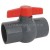 1/2" PVC HANDLE BALL VALVE (THREADED END) [LD VALVE]