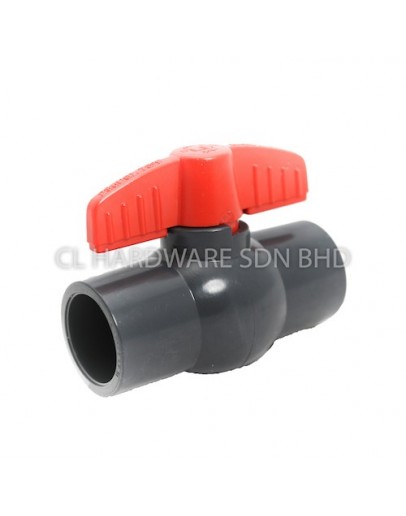 3" PVC HANDLE BALL VALVE (SOCKET END) [LD VALVE]