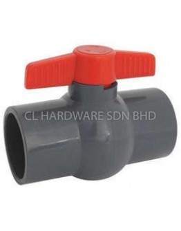 3" PVC HANDLE BALL VALVE (THREADED END) [LD VALVE]