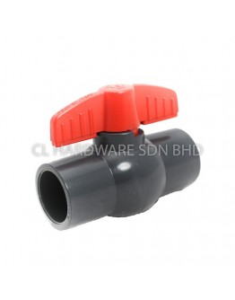 1" PVC HANDLE BALL VALVE JIS (SOCKET END) [LD VALVE]