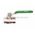 1 1/4" BRASS HANDLE BALL VALVE [BELLO]