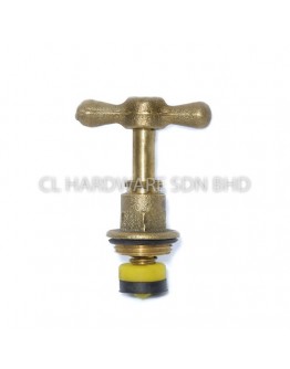 3/4" BRASS LIGHT DUTY STOP COCK (UPPER PART) [CITY]
