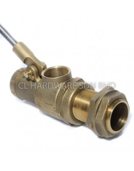 1 1/2" BRASS HEAVY DUTY BALL FLOAT VALVE C/W COPPER BALL (BS1212) [CITY]