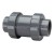 1 1/2" PVC SPRING CHECK VALVE (THREADED END) [LD VALVE]