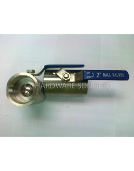 2" SS304 HANDLE BALL VALVE (POLISHED) [FKK]