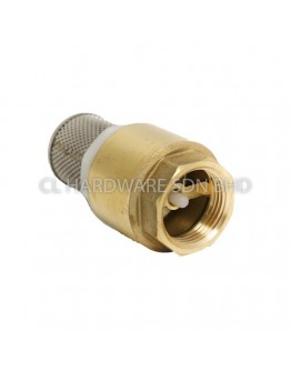 1 1/4" BRASS SPRING FOOT VALVE [ITAP]