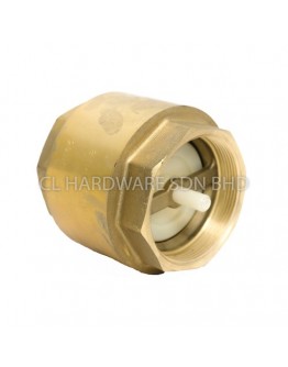 2 1/2" BRASS SPRING CHECK VALVE [ITAP]