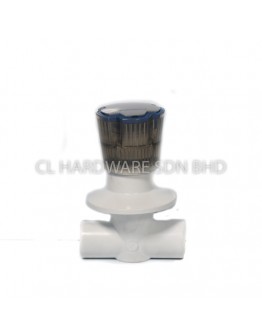 20MM MONACO SVFC FLANGE STOP COCK (CHROME) [WATERTEC]