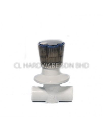 20MM MONACO SVFC FLANGE STOP COCK (CHROME) [WATERTEC]