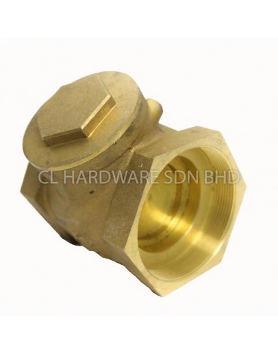 1/2" BRASS SWING CHECK VALVE [BELLO]