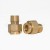 1 1/2" COUPLING SET FOR BRASS WATER METER [GEORGEKENT]