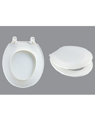 4104C PLASTIC TOILET SEAT & COVER [TECHPLAS]
