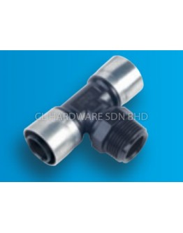 3/4" X 25MM BUTELINE MALE TEE TM-77C