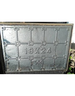 18" X 24" DI MANHOLE COVER & FRAME [FKK]