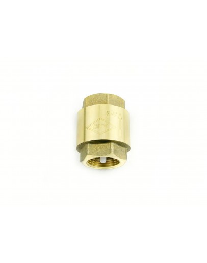 1 1/2" BRASS EURO CHECK VALVE [CITY]