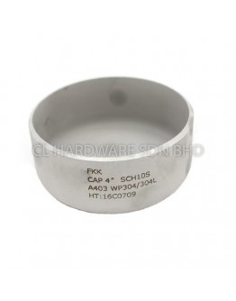10" SS304 SCH10 WELDING END CAP [FKK]