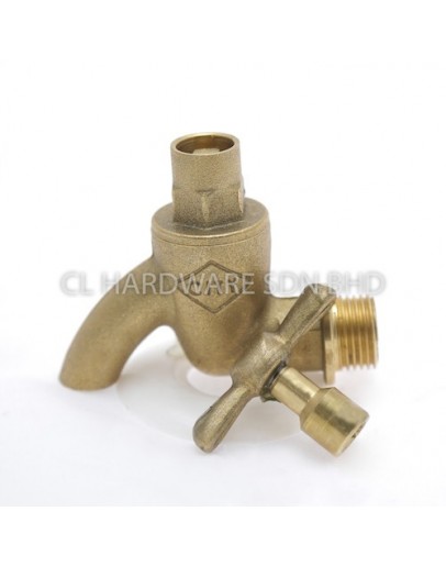 1/2" BRASS HEAVY DUTY LOOSE KEY TAP [CITY]