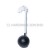 1/2" PLASTIC BALL-1009 [TECHPLAS]