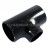 10" X 4" SCH40 REDUCING TEE